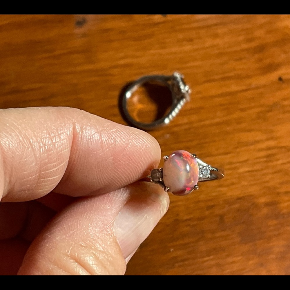 Pink Opal Ring - image 7
